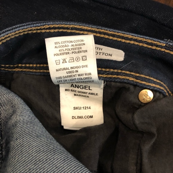 DL1961 Ankle Jeans, Angel in Mariner wash - Picture 4 of 6